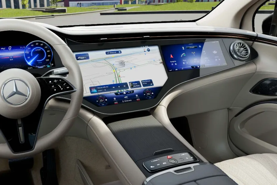 Mercedes-Benz EQS SUV Center Console