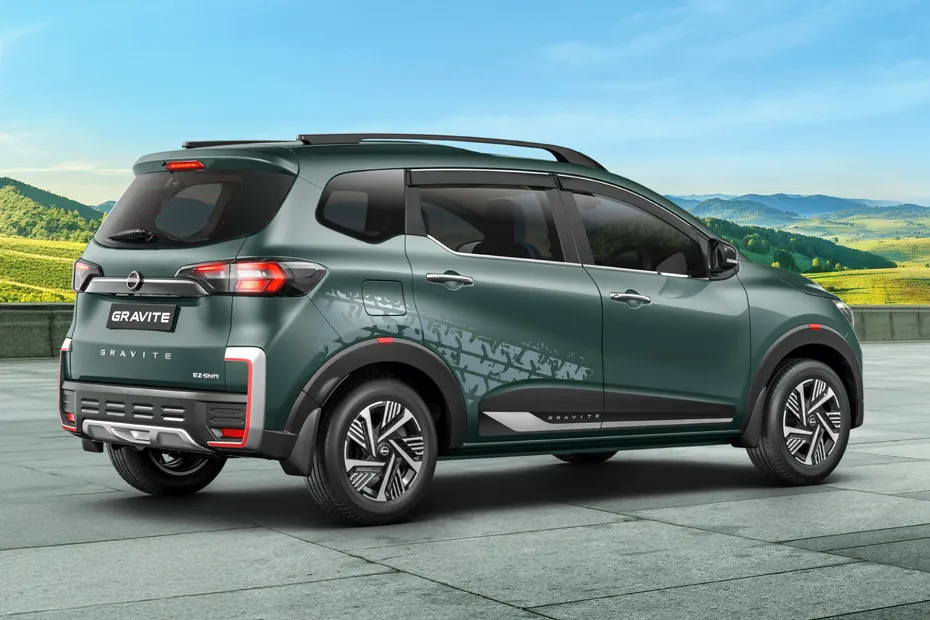 Nissan Gravite Rear Right Three Quarter View