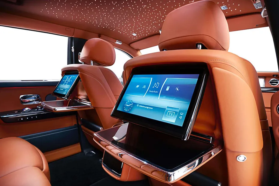 Rolls Royce Phantom Entertainment System (Rear)