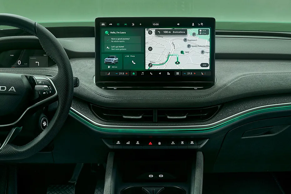 Skoda Enyaq Center Console