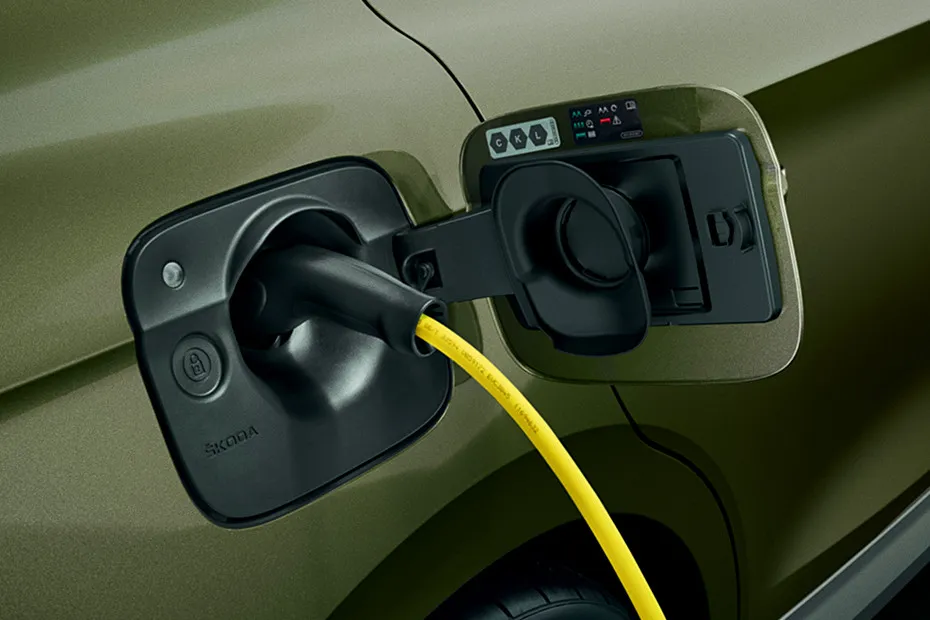 Skoda Enyaq Gas Cap (Open)