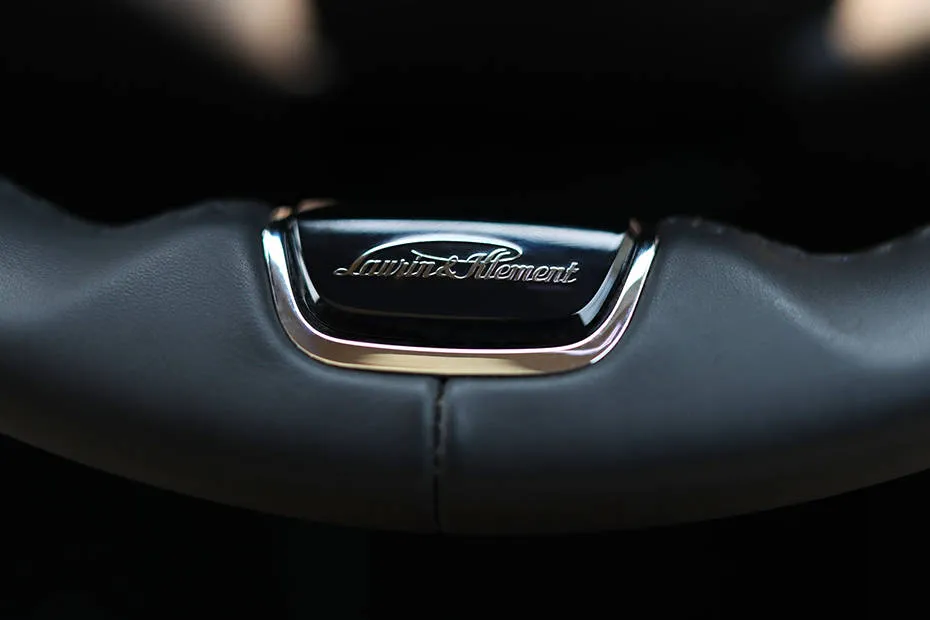 Skoda Kodiaq Laurin and Klement badge