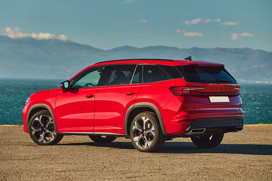 Skoda Kodiaq RS Rear Left Three Quarter View