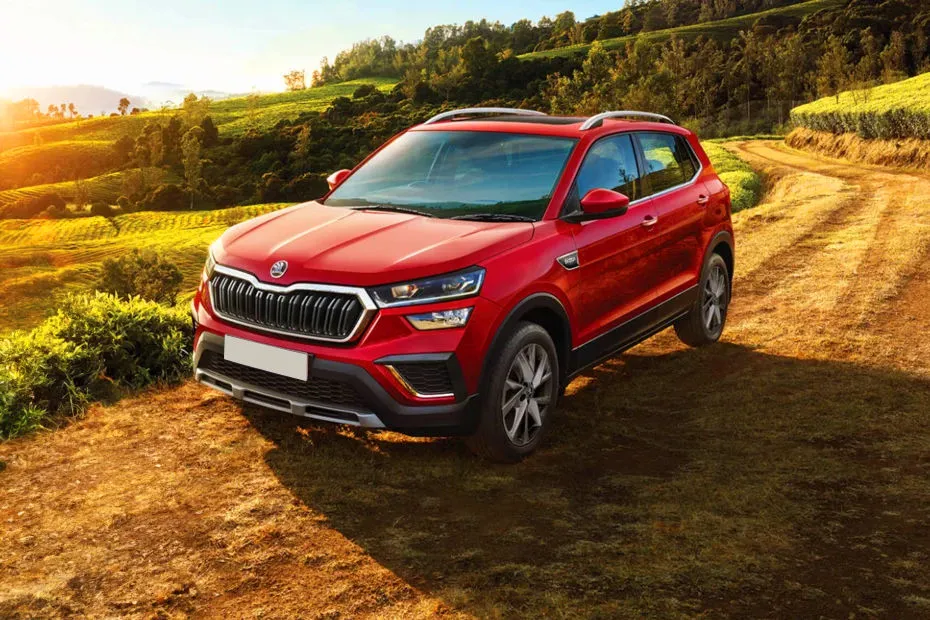 Skoda Kushaq Front Left Side View