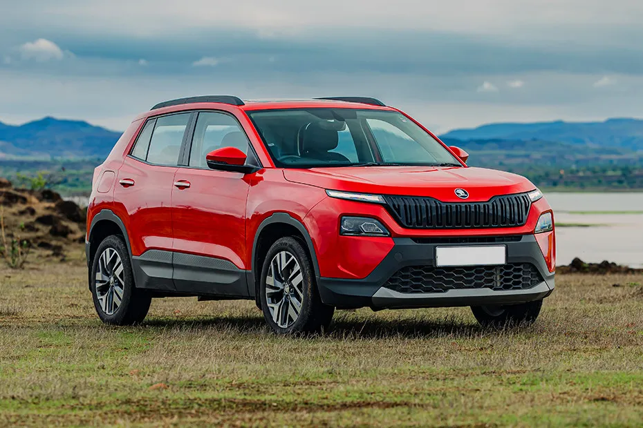 Skoda Kylaq Front Right Quarter View
