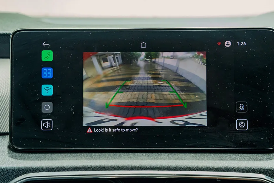 Skoda Kylaq Reverse Camera View
