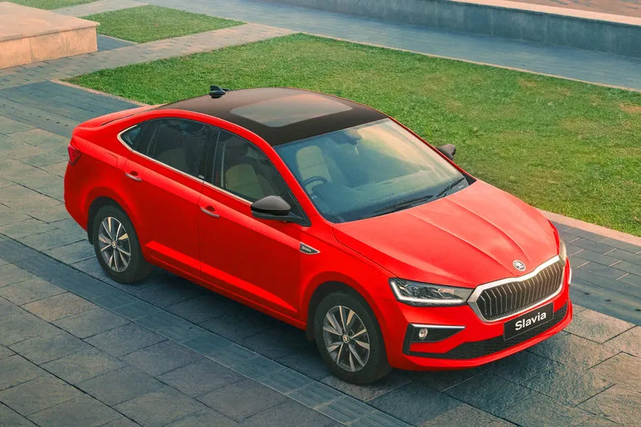 Skoda Slavia Front Right Side View