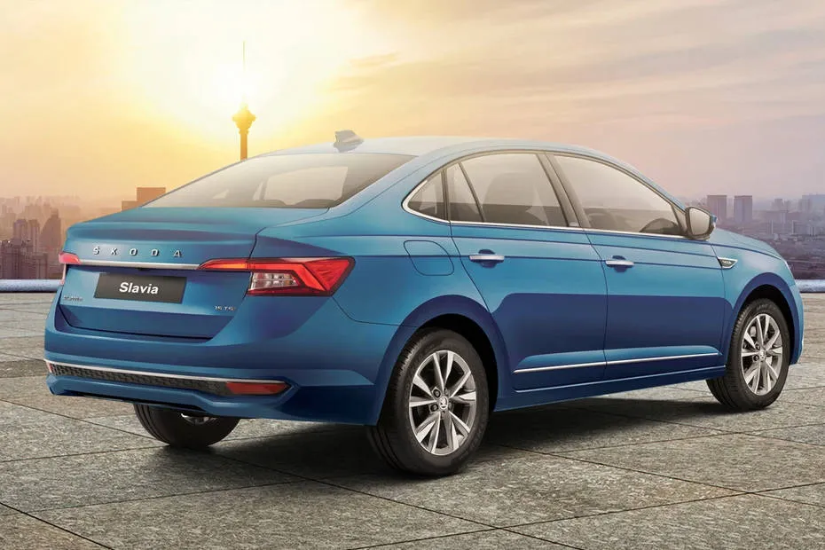Skoda Slavia Rear Right Side View
