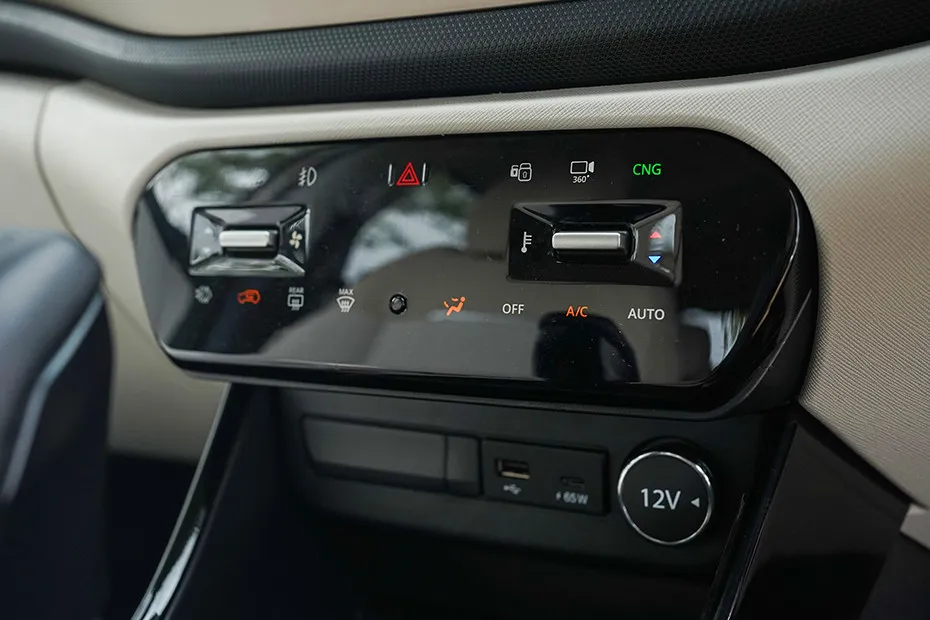 Tata Altroz AC Controls