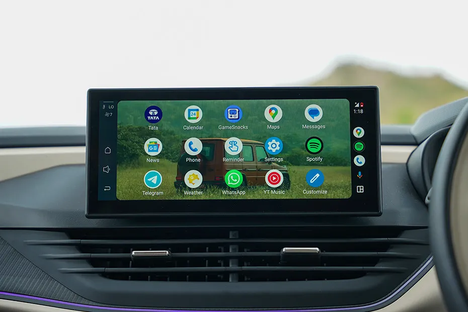 Tata Altroz Android Auto