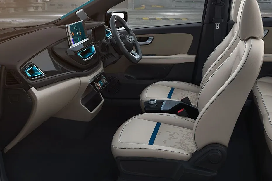 Tata Altroz EV Front Seats (Passenger View) Image