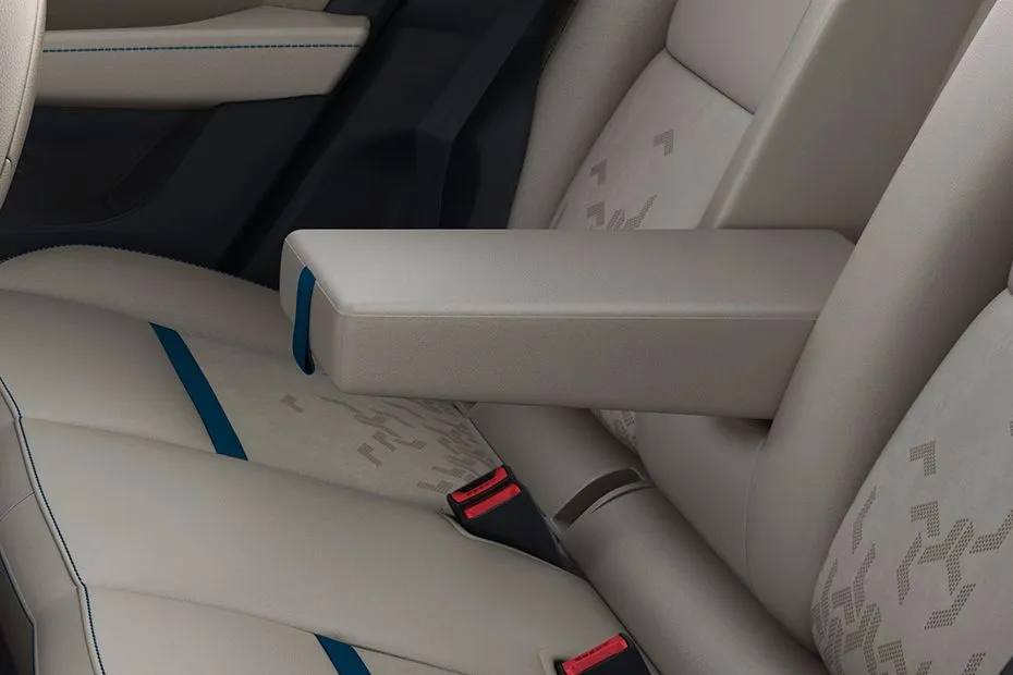 Tata Altroz EV Rear Arm Rest Close View Image