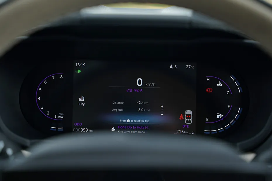 Tata Altroz Trip Meter