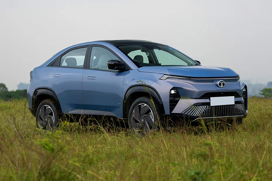 Tata Curvv EV Front Right Quarter View