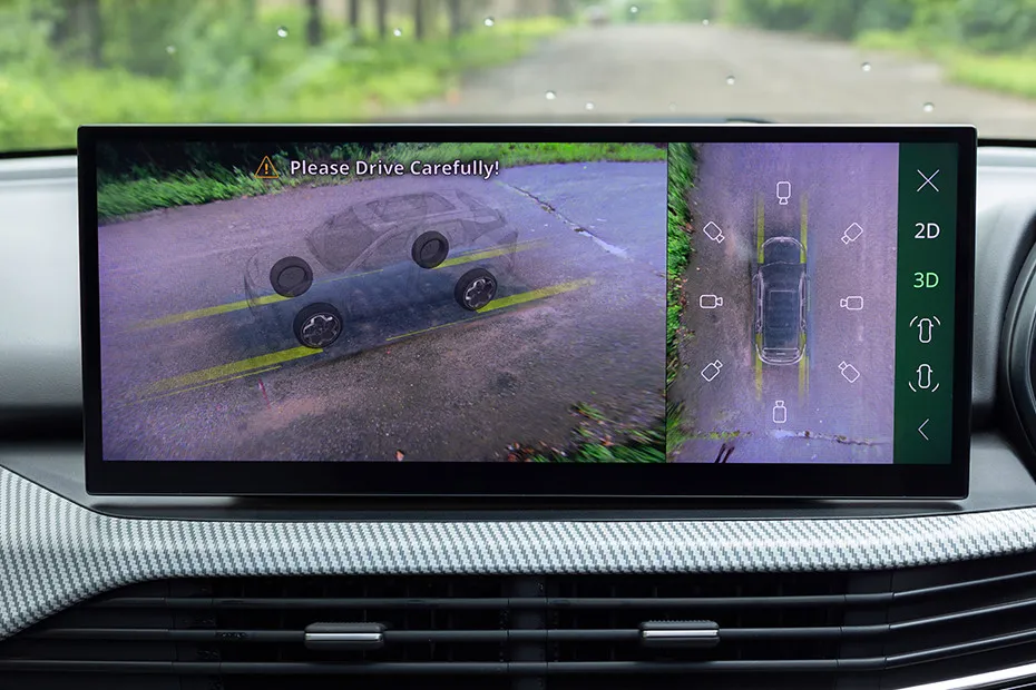 Tata Harrier EV 360 Degree Camera View