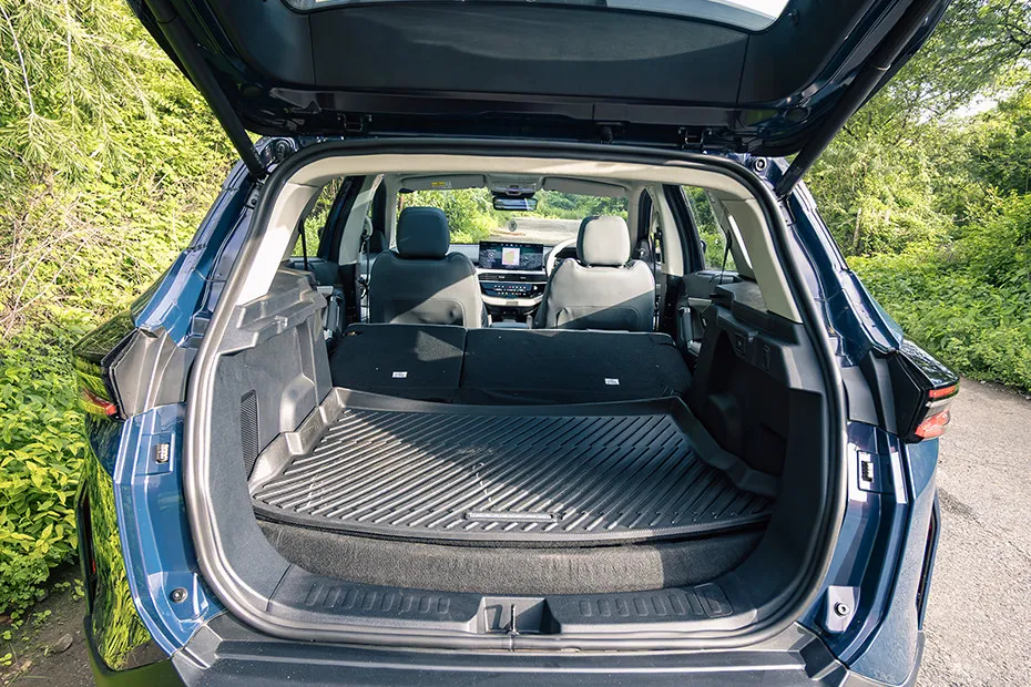 Tata Harrier EV Boot Space (Second Row Folded)