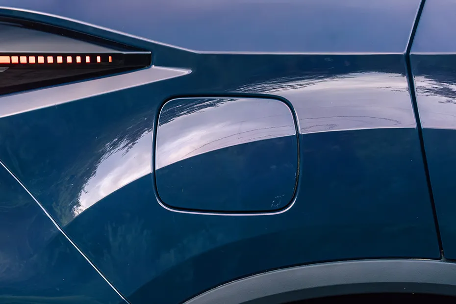Tata Harrier EV Charging Flap (Closed)