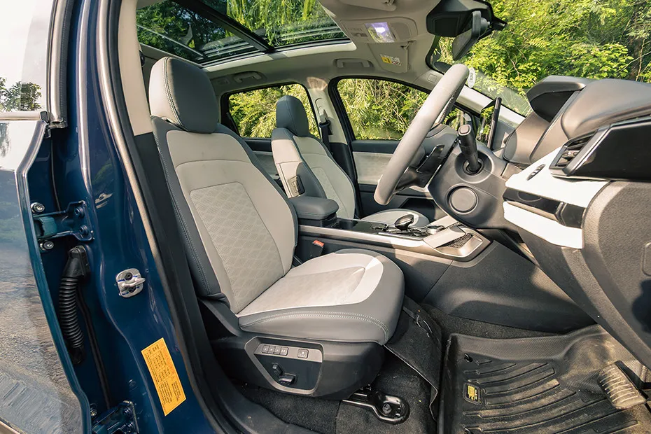 Tata Harrier EV Front Seat