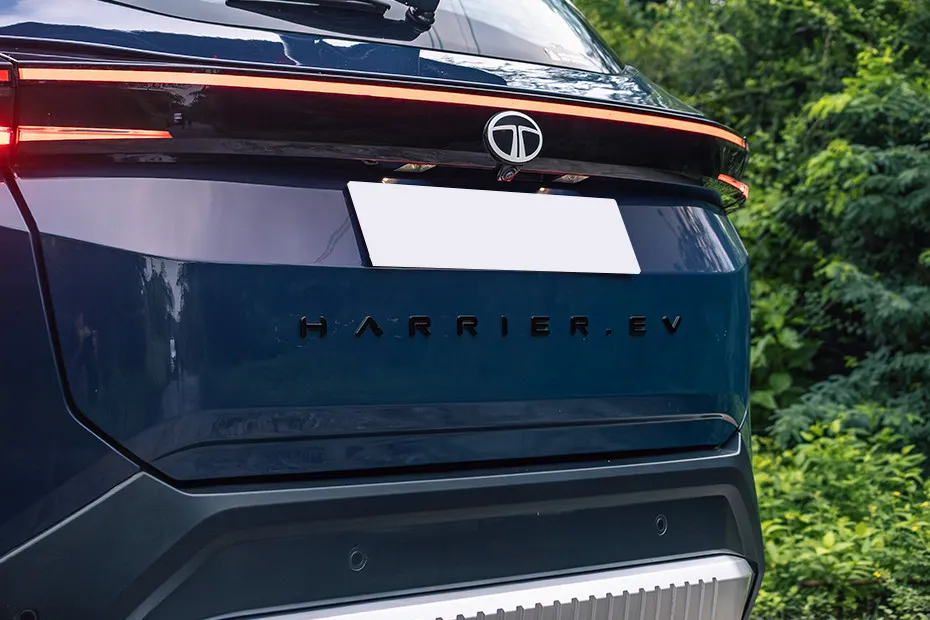 Tata Harrier EV Model Badge