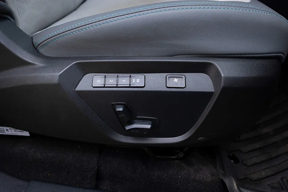 Tata Harrier EV Powered Driver's Seat