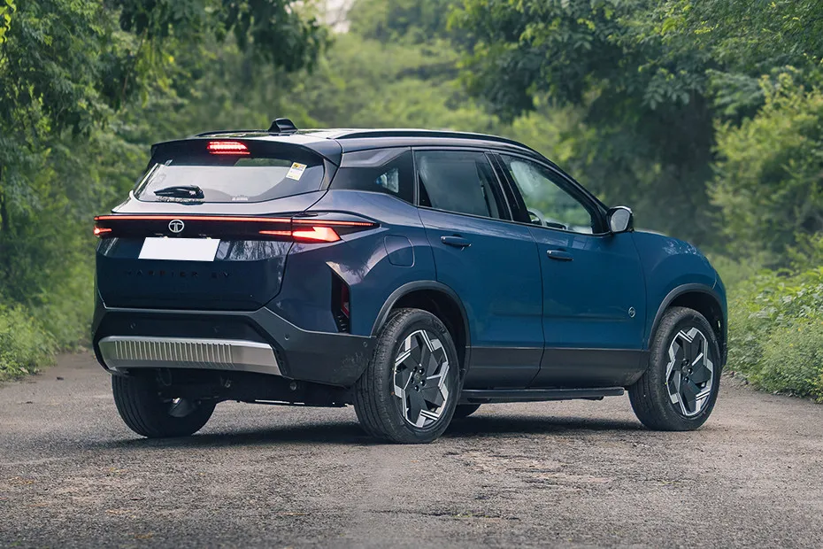 Tata Harrier EV Rear Right Three Quarter View