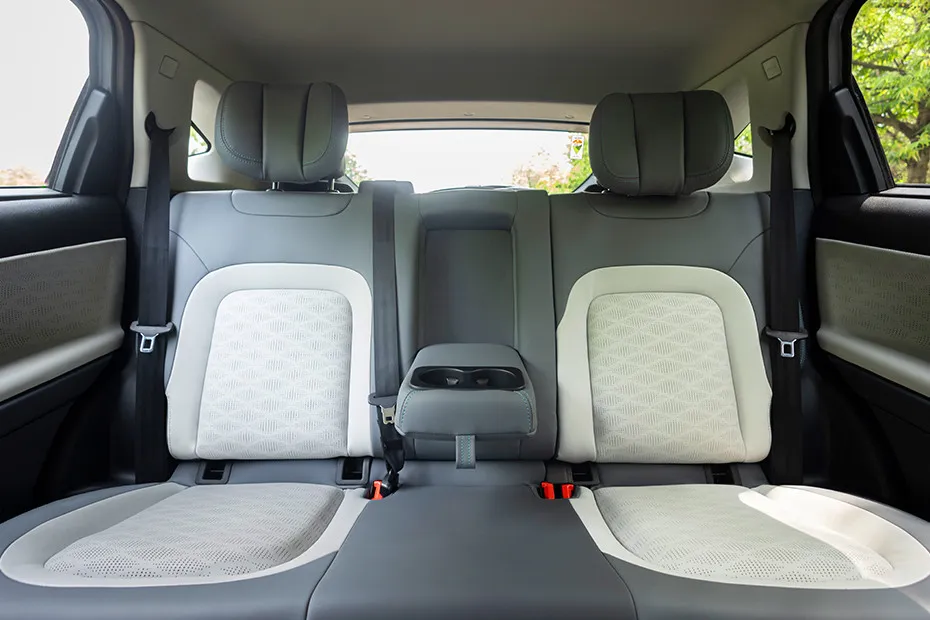 Tata Harrier EV Rear Seats