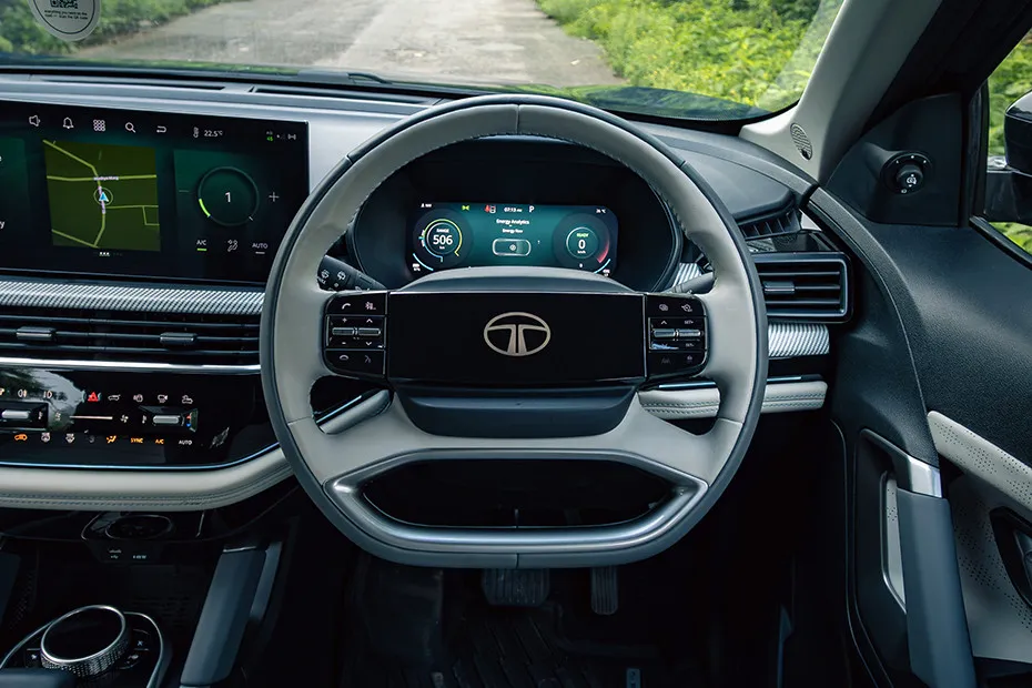 Tata Harrier EV Steering Wheel