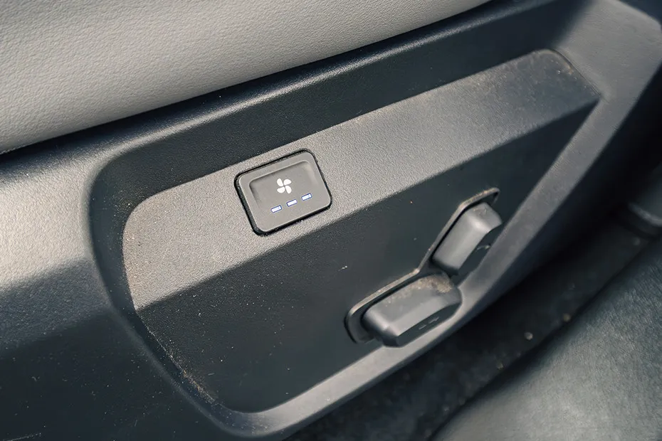 Tata Harrier EV Ventilated Seat Button