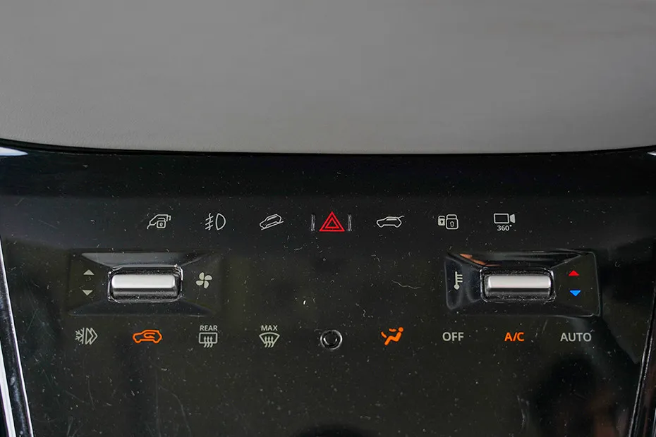 Tata Nexon EV Switches In Centre Console