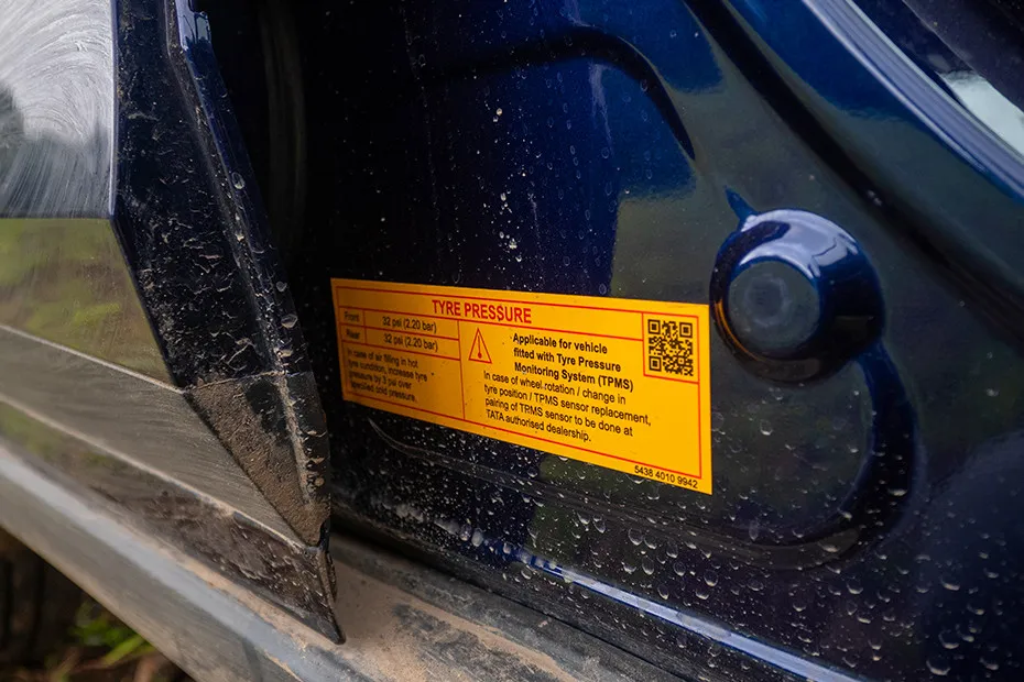 Tata Nexon Tyre Pressure Information