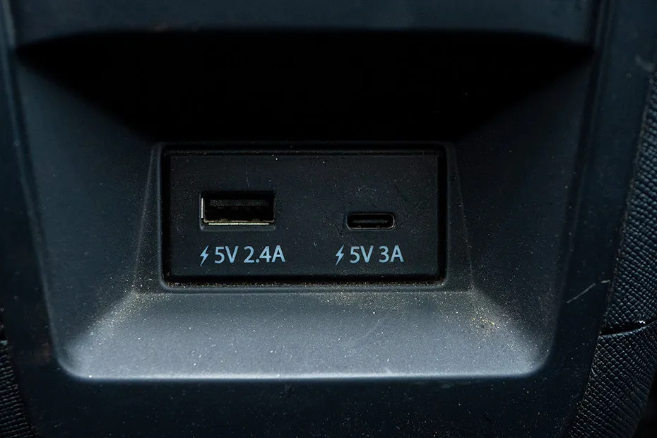 Tata Nexon USB Charging Port (Rear)