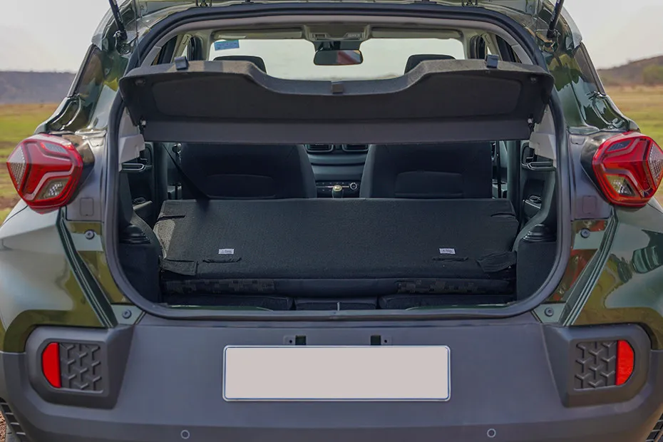 Tata Punch Boot Space (Second Row Folded)