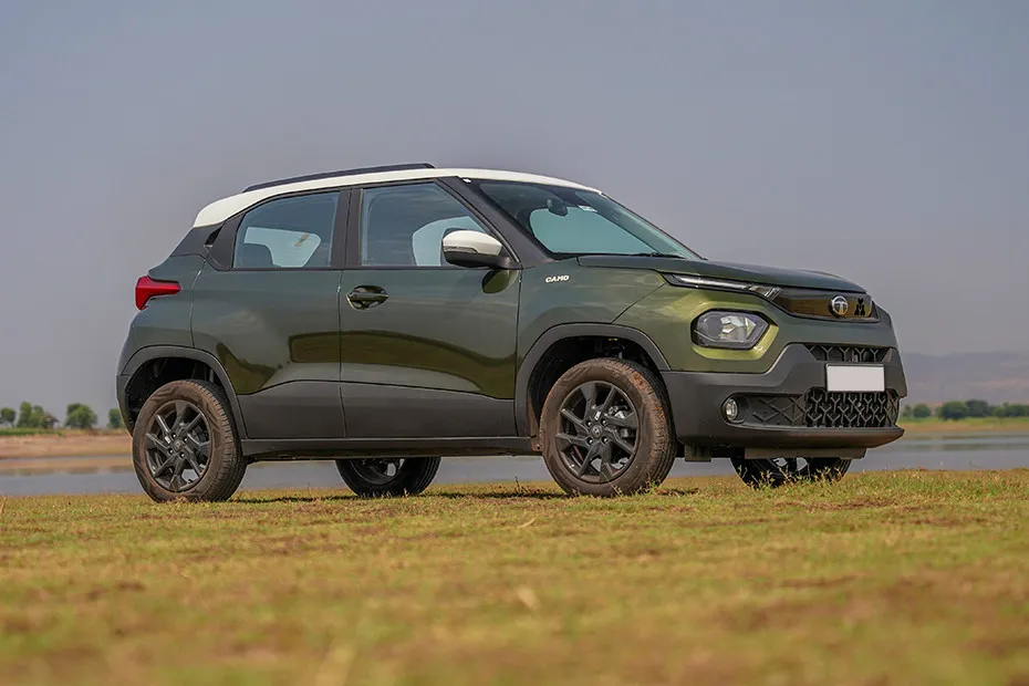 Tata Punch Front Right Quarter View