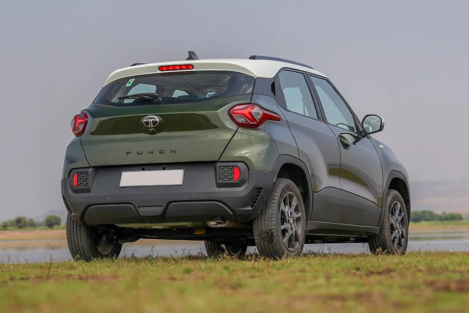 Tata Punch Rear Right Three Quarter View