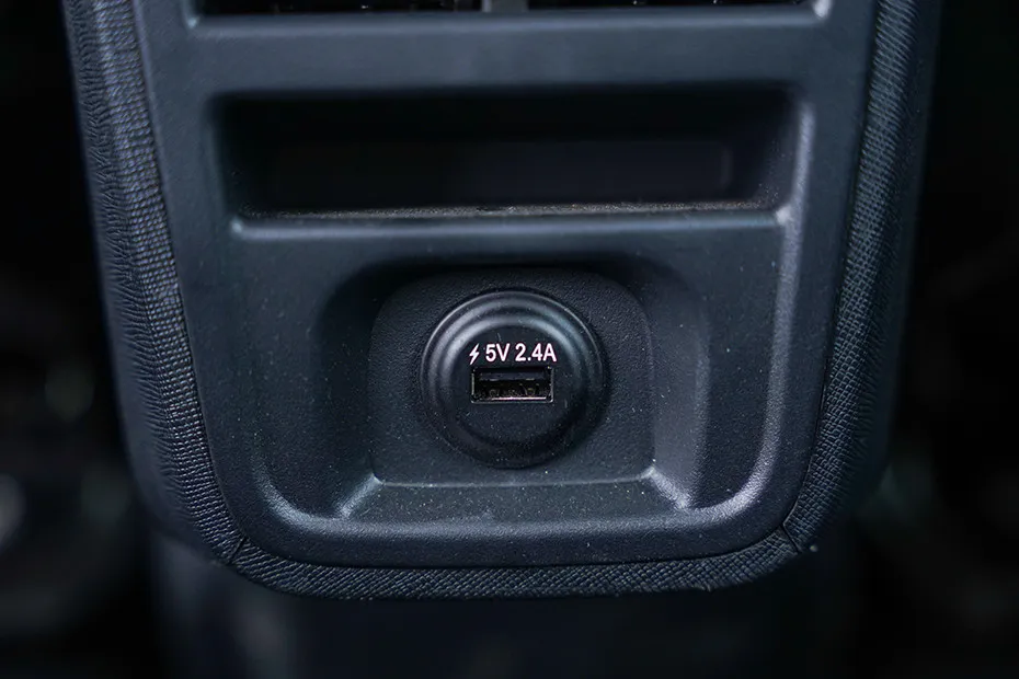 Tata Punch USB Charging Port (Rear)