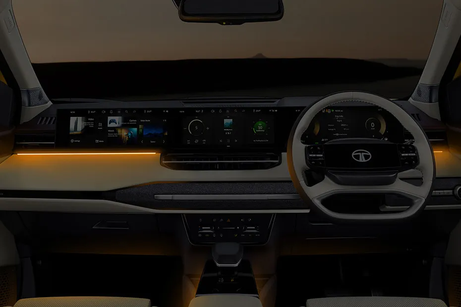 Tata Sierra Ambient Lighting (Front)