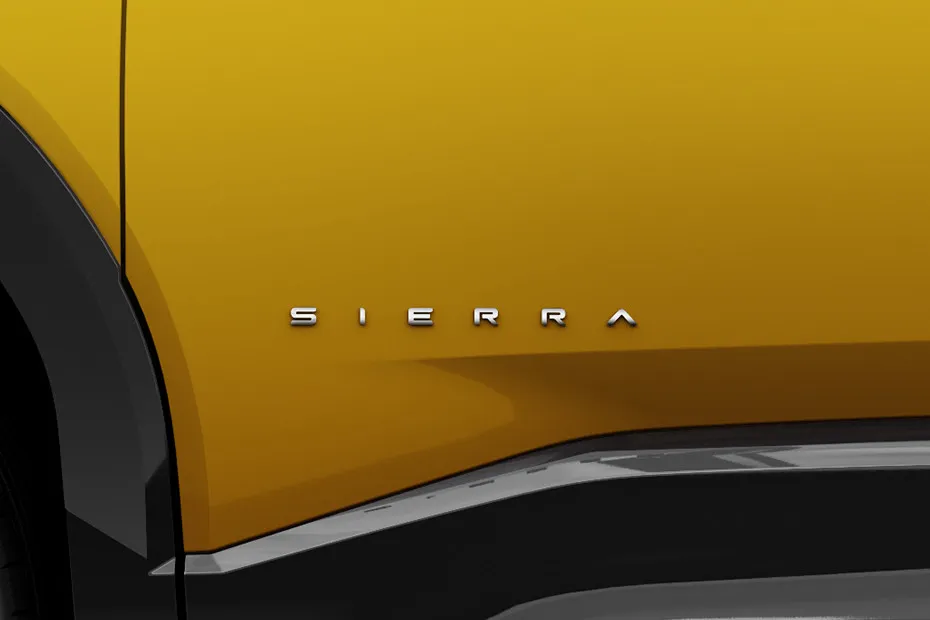Tata Sierra Model Badge