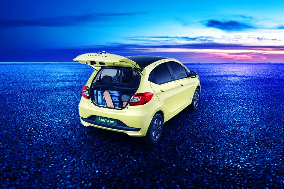 Tata Tiago EV Rear Seats (Turned Over)