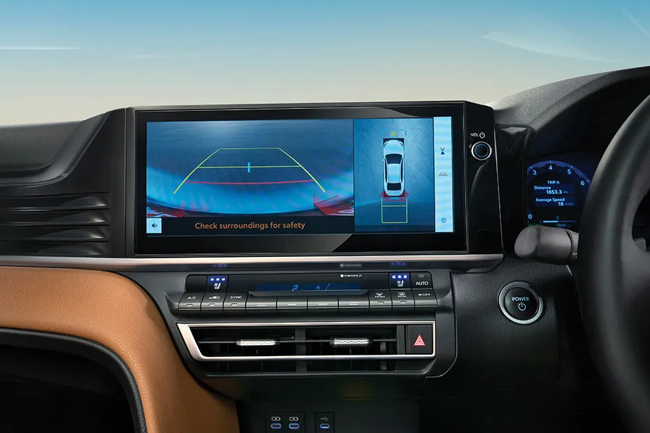 Toyota Camry Parking Camera Display