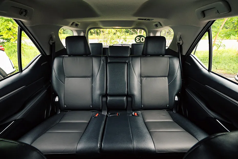 Toyota Fortuner Rear Seats
