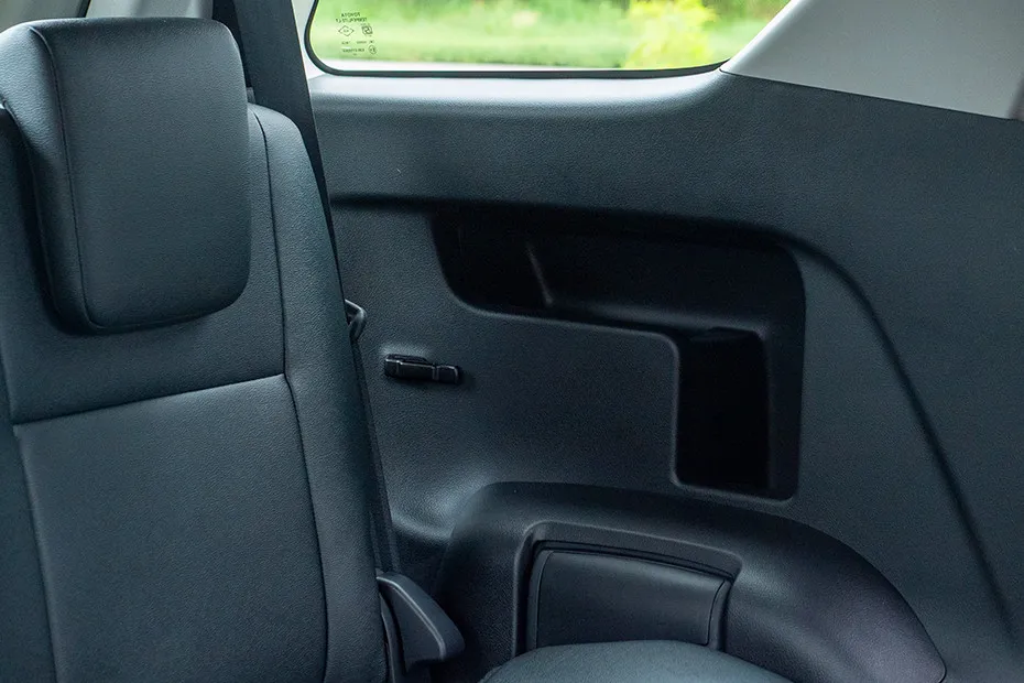 Toyota Fortuner Third Row Storage