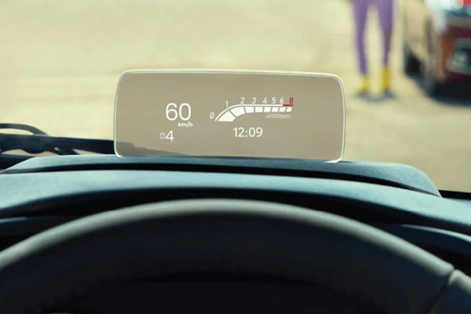 Toyota Glanza Heads Up Display