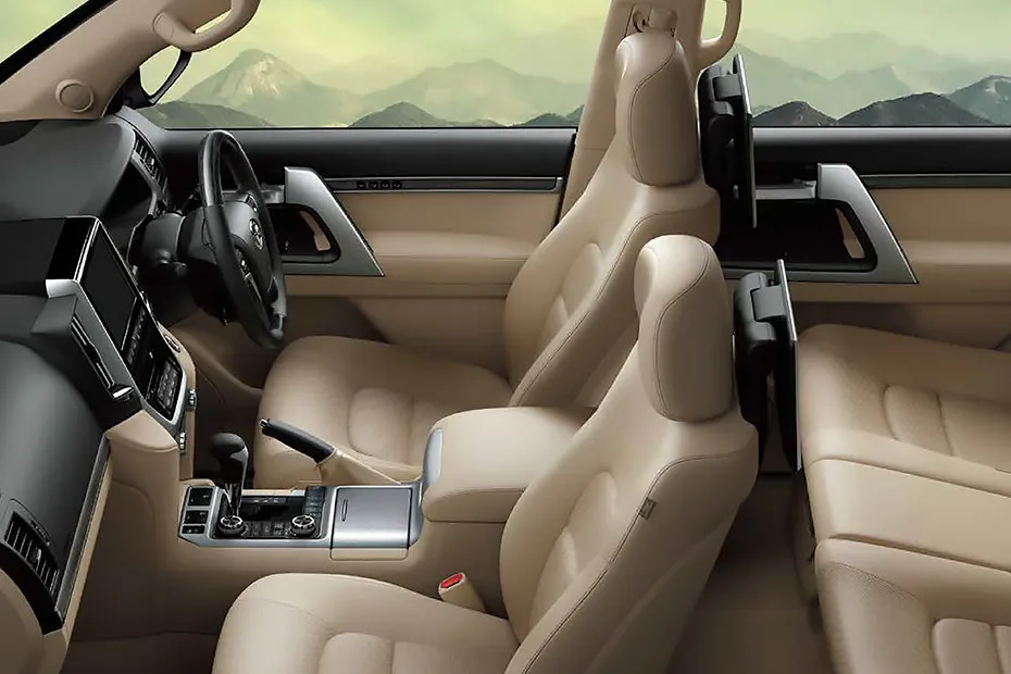 Toyota Land Cruiser Front Seats (Passenger View)