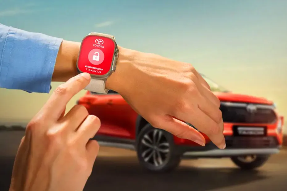 Toyota Taisor Smartwatch  Connectivity