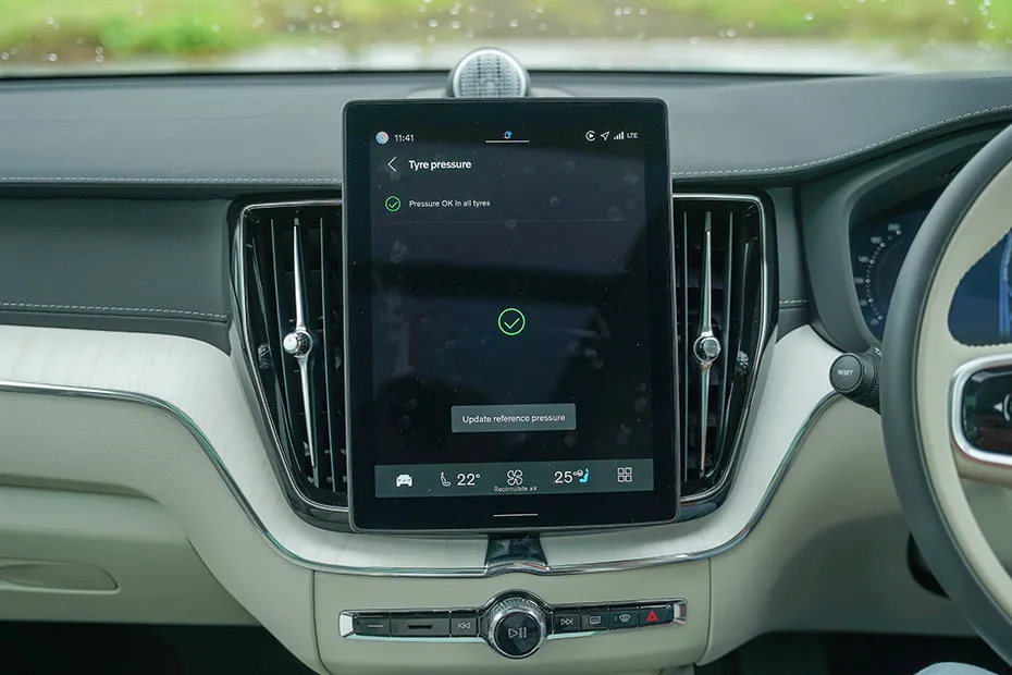 Volvo XC60 Tyre Pressure Monitoring System (TPMS)