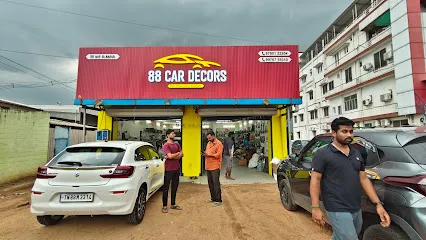 88 Eighty Eight Car Decors