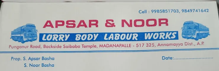 Apsar and Noor lorry body works