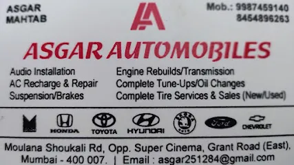 ASGAR AUTOMOBILES