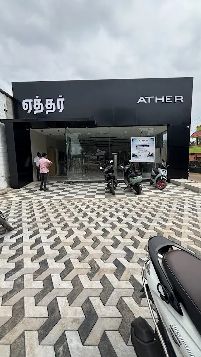 Ather Electric Scooter Showroom in Kalidasan Nagar