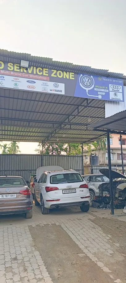 Auto service zone